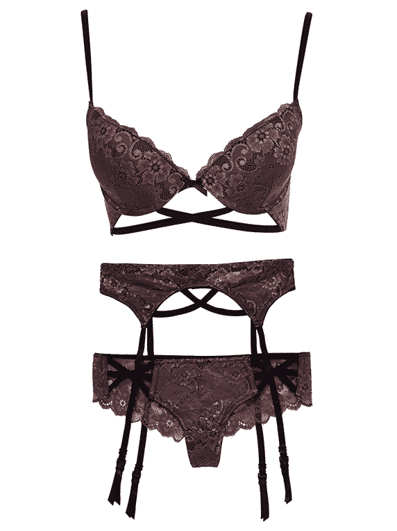Plunge Cross Bustier - 图片 3
